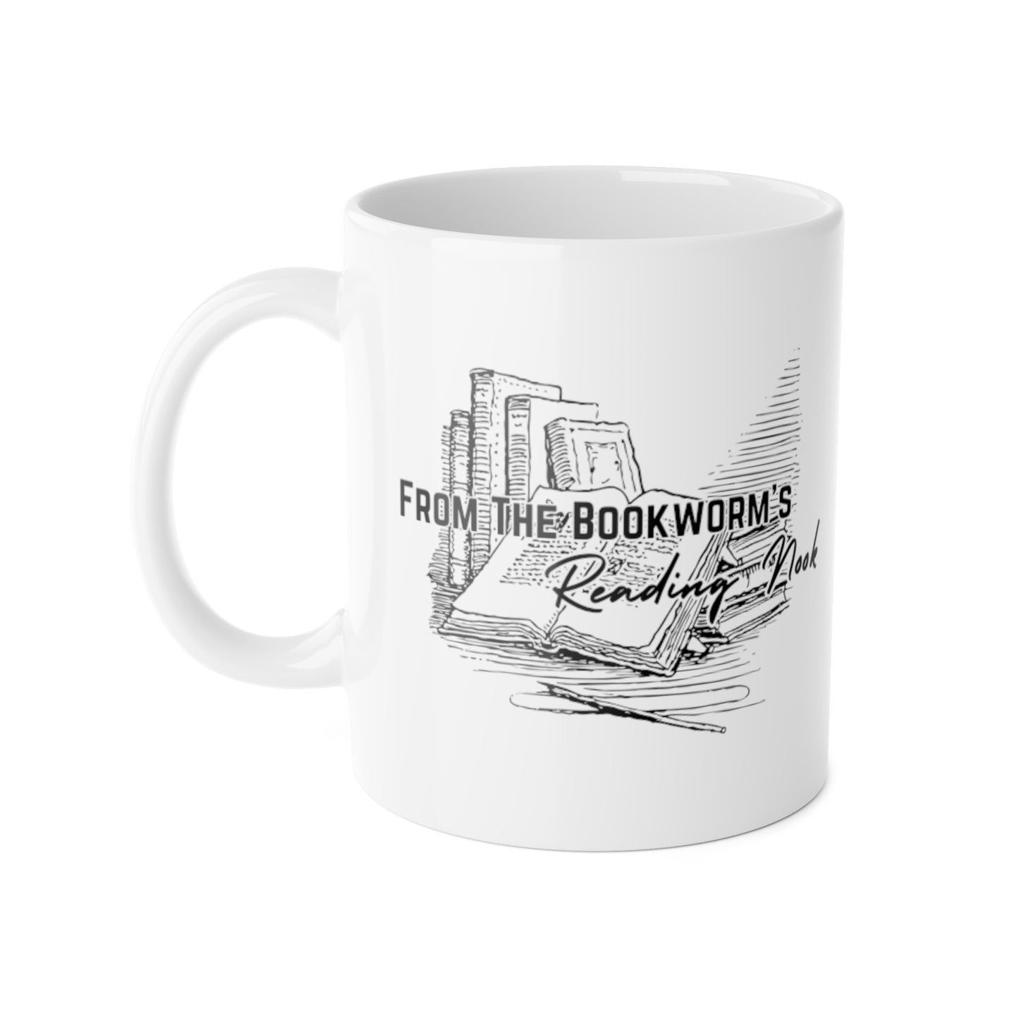 Bookworm's Reading Nook Mug