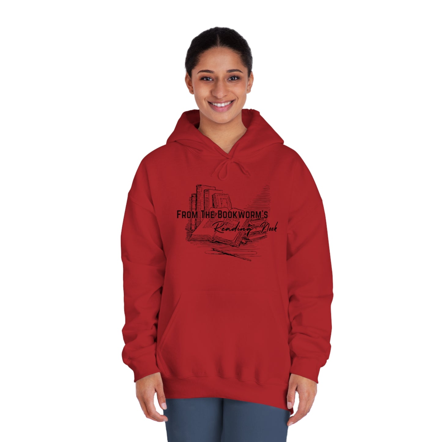 Bookworm's Reading Nook Hoodie