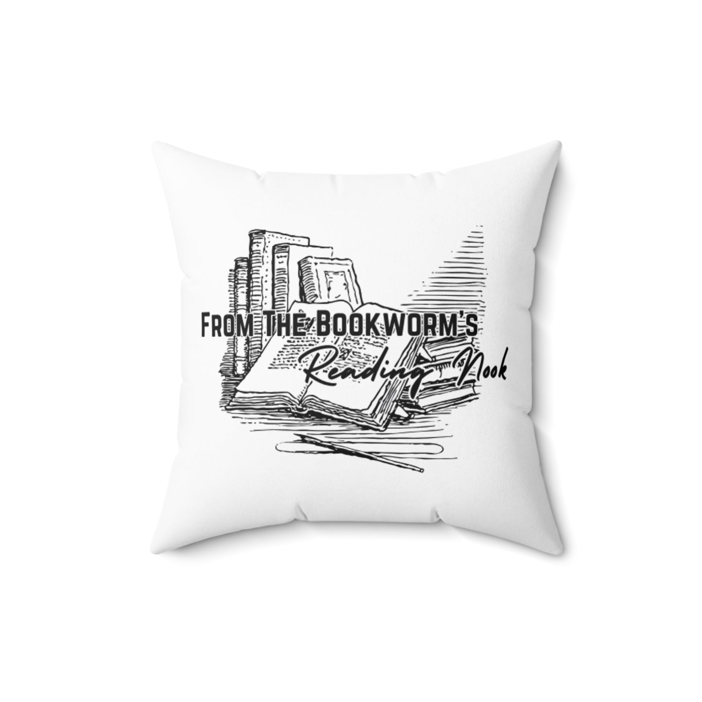 Bookworm's Reading Nook Pillow