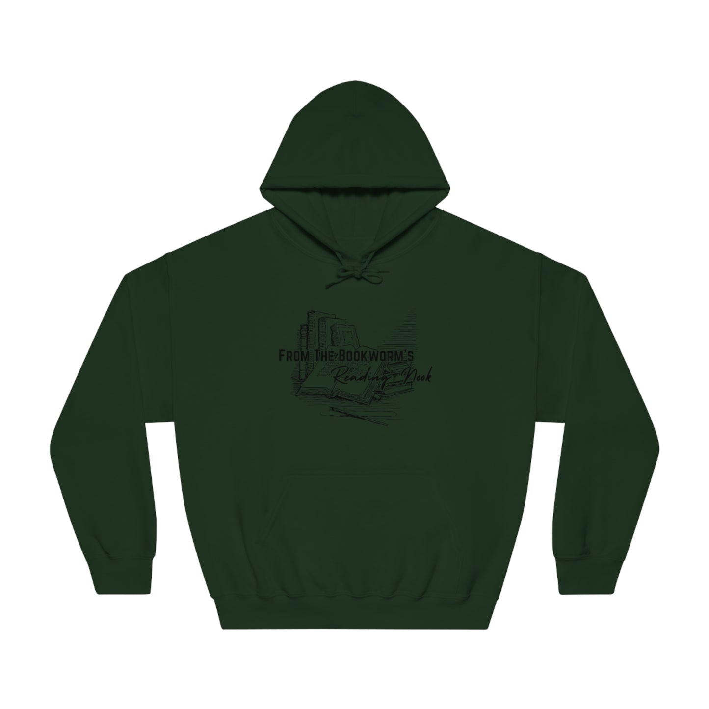 Bookworm's Reading Nook Hoodie