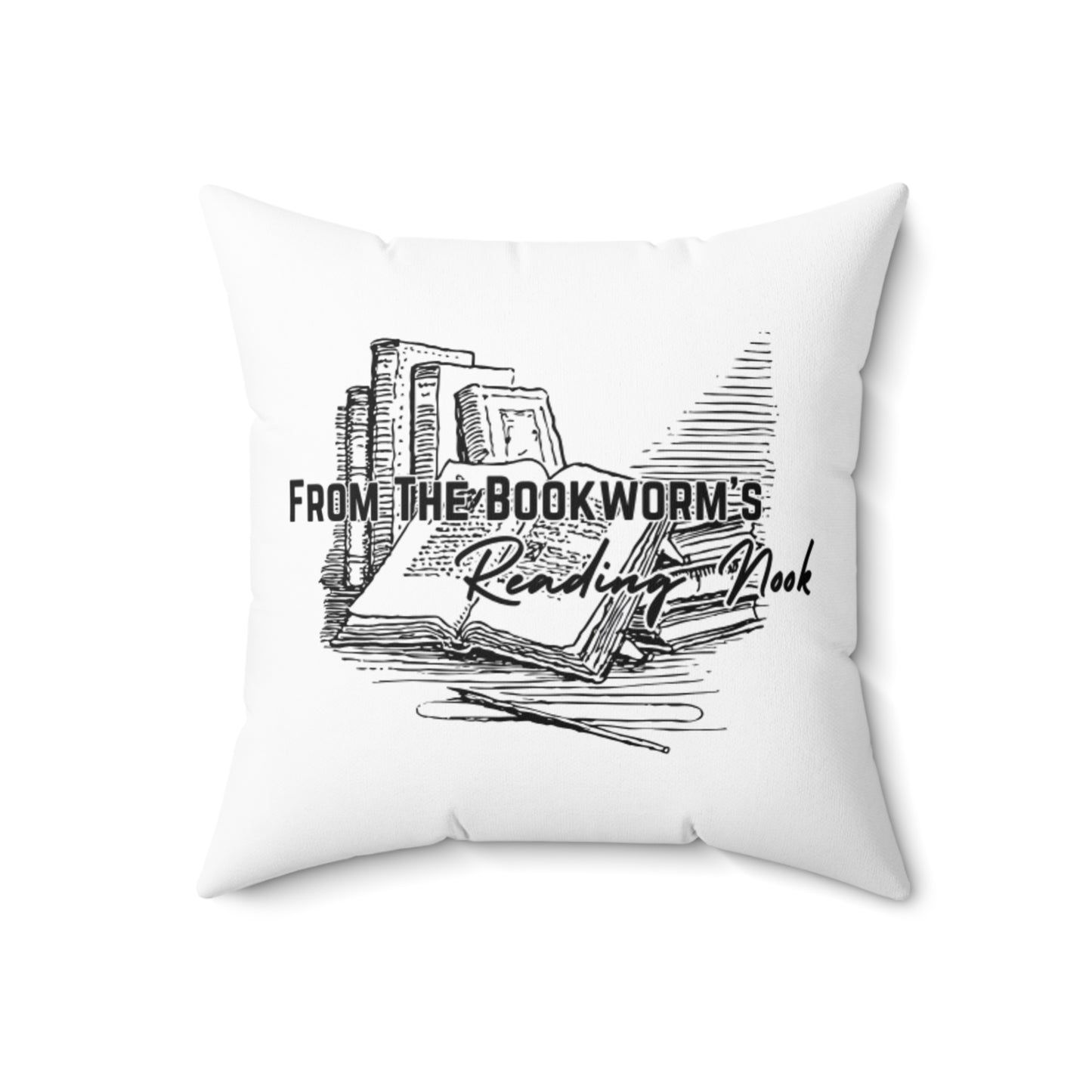 Bookworm's Reading Nook Pillow